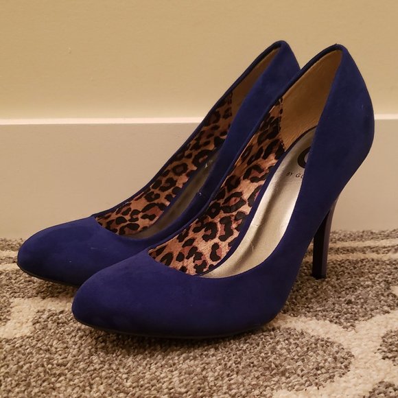 Blue G By Guess High Heels Size 8 - Picture 2 of 5